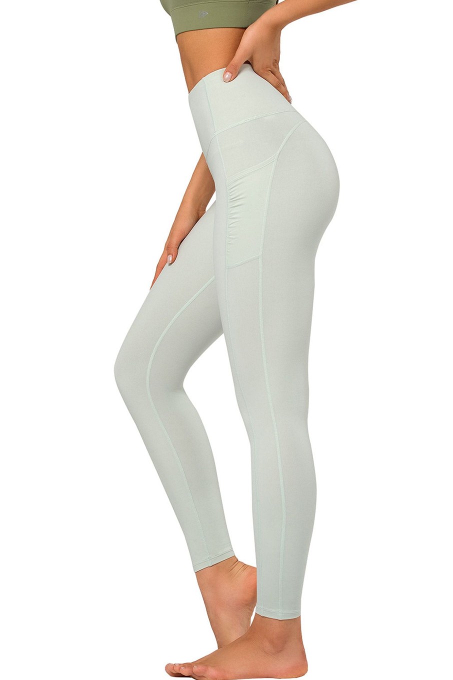 Hosen Yvette | Leggings Geli Light Green