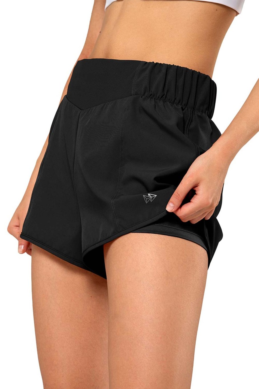 Hosen Yvette | Shorts Posie Black