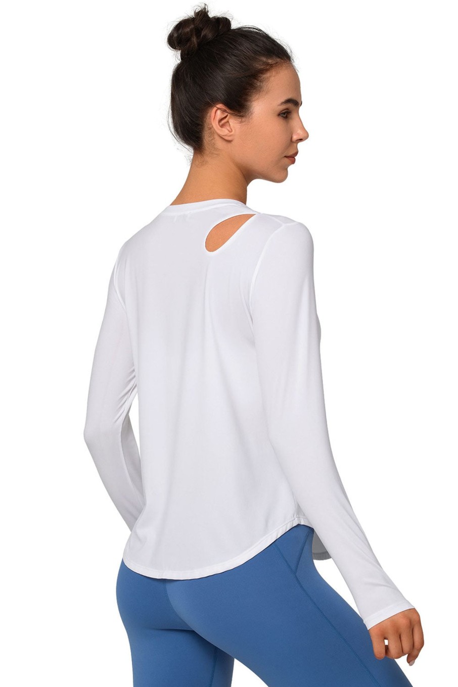 Tops Yvette | Longsleeve Enya White