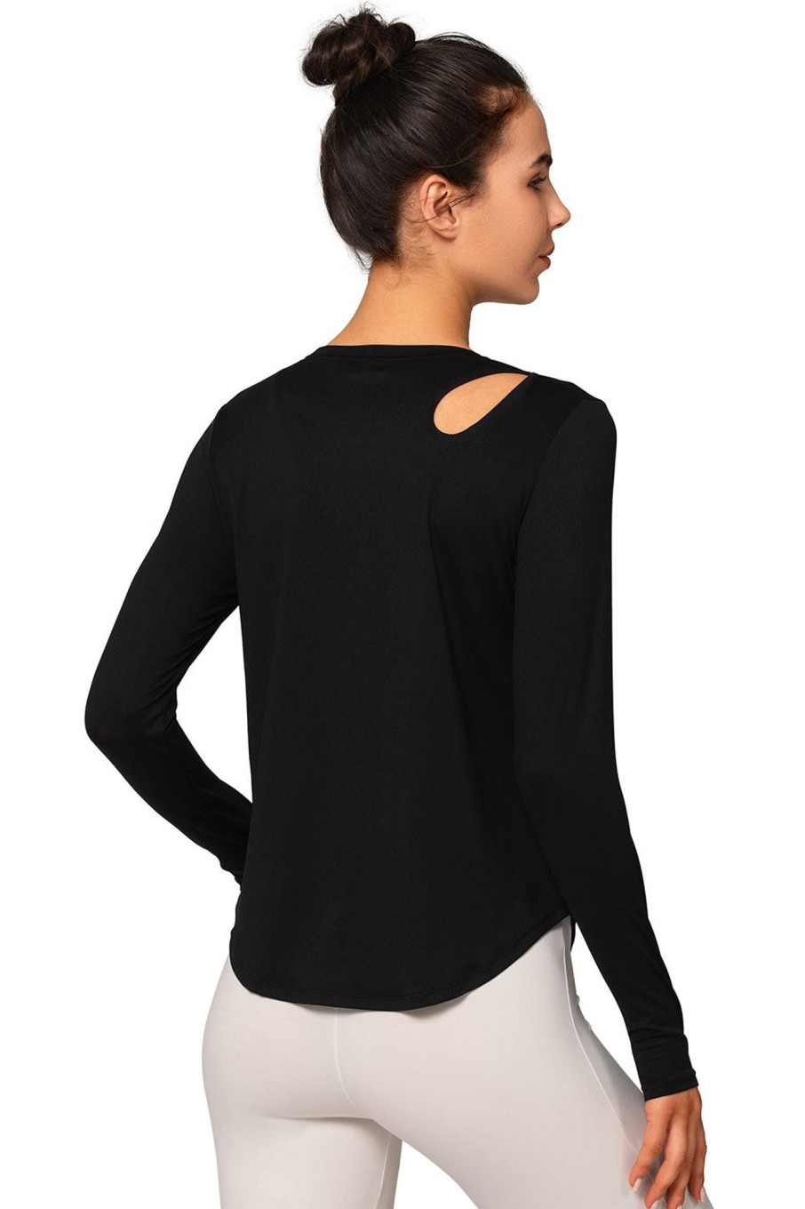 Tops Yvette | Longsleeve Enya Black