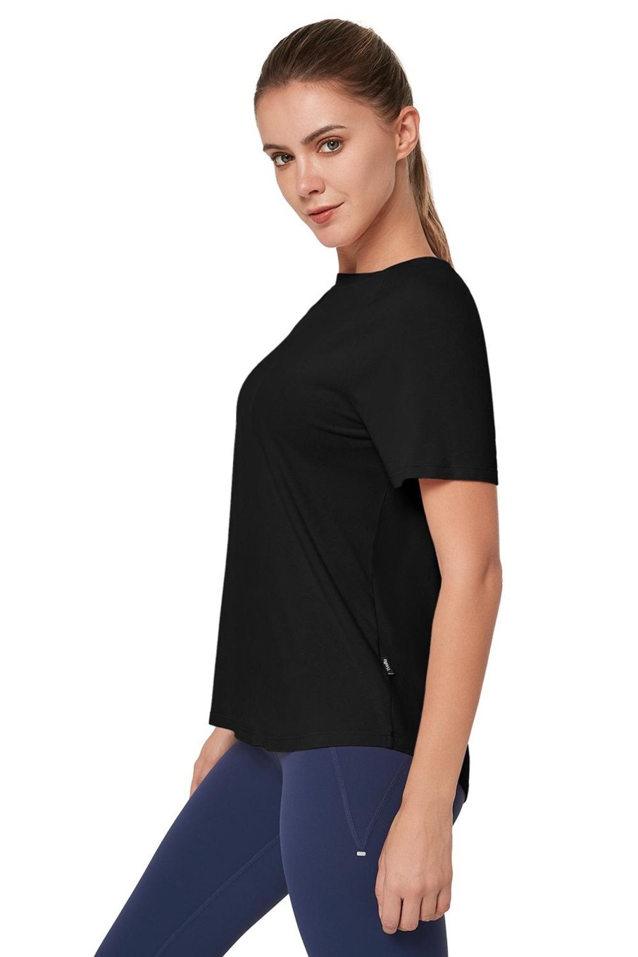 Tops Yvette | T-Shirt Peyton Black