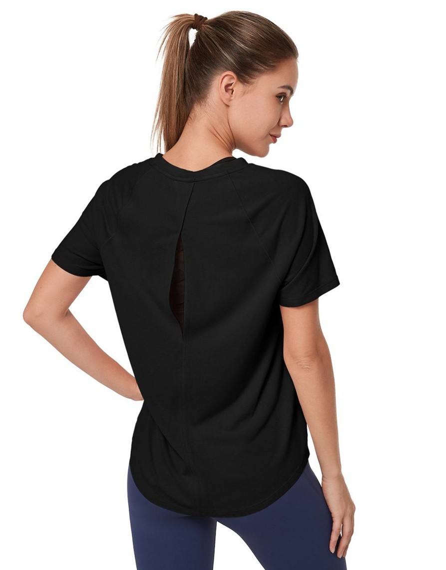 Tops Yvette | T-Shirt Peyton Black