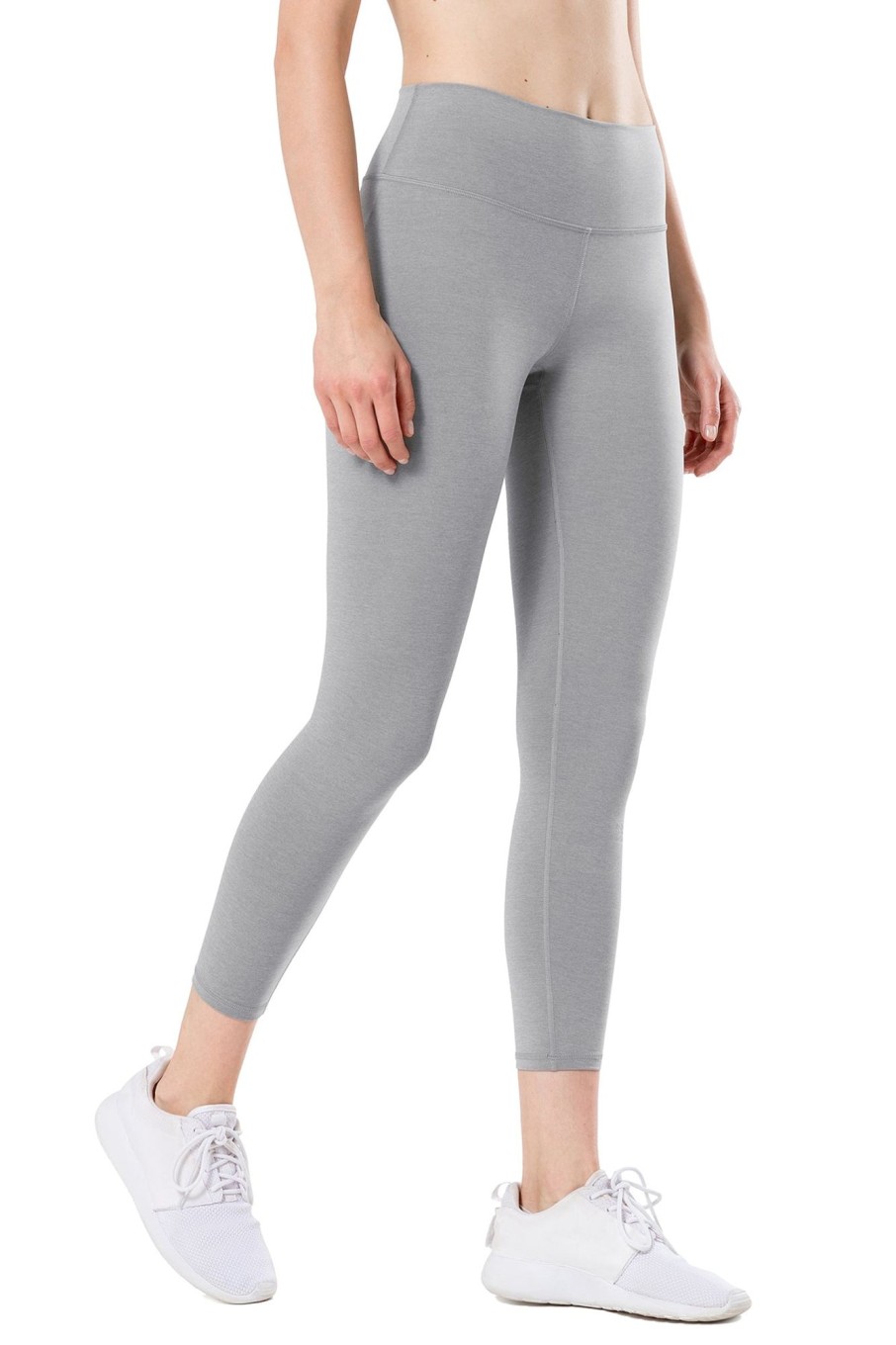 Hosen Yvette | Yoga Leggings Charly Grey Melange Grey