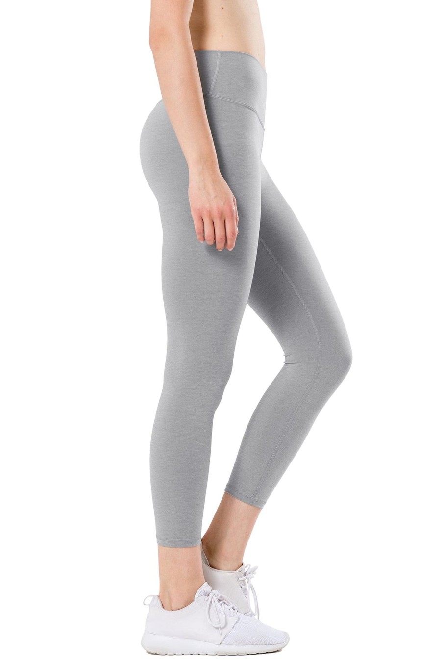 Hosen Yvette | Yoga Leggings Charly Grey Melange Grey