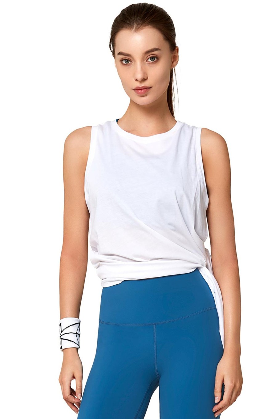 Tops Yvette | Tank Top Malia White