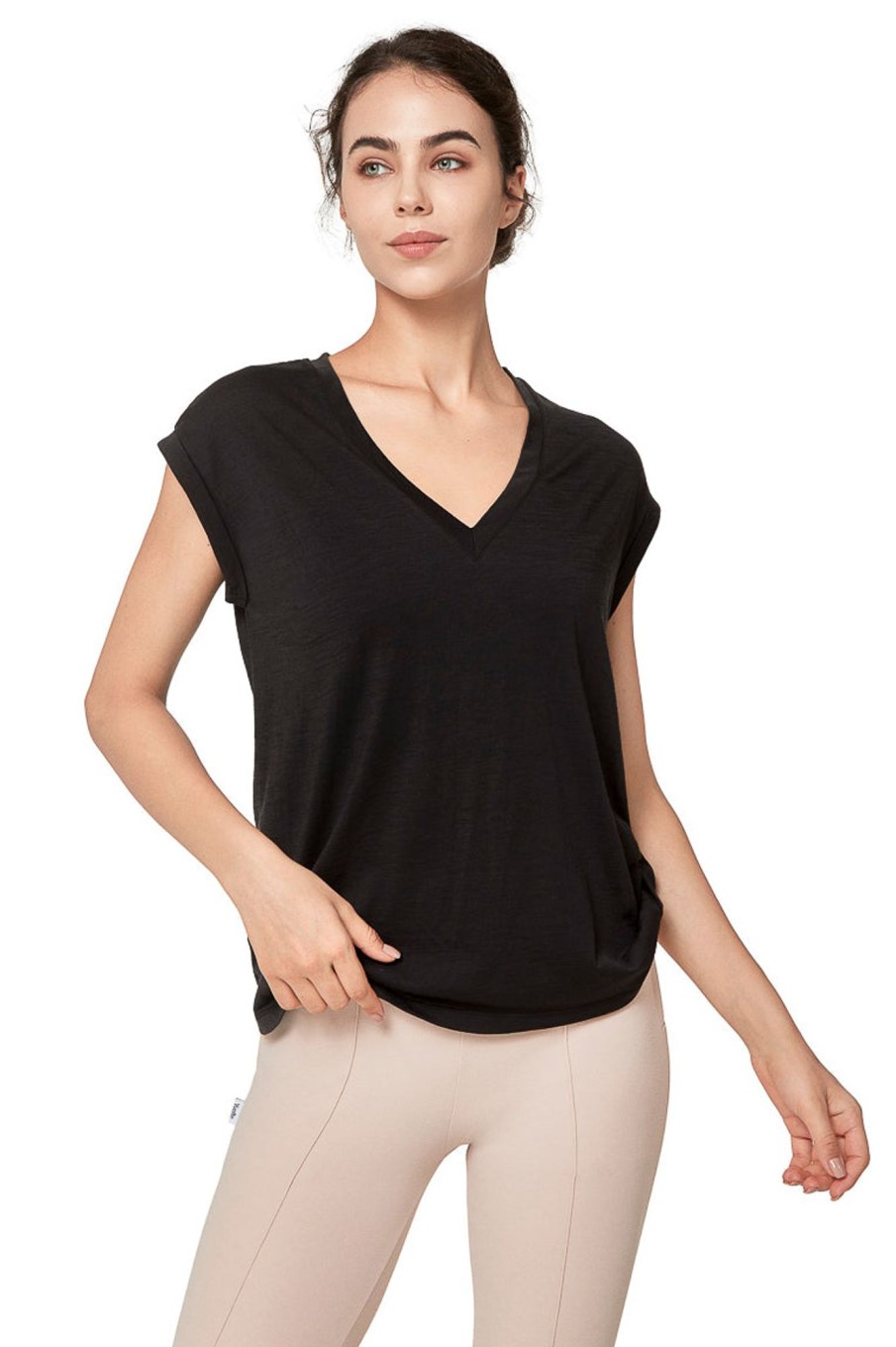 Tops Yvette | T-Shirt Myra Black