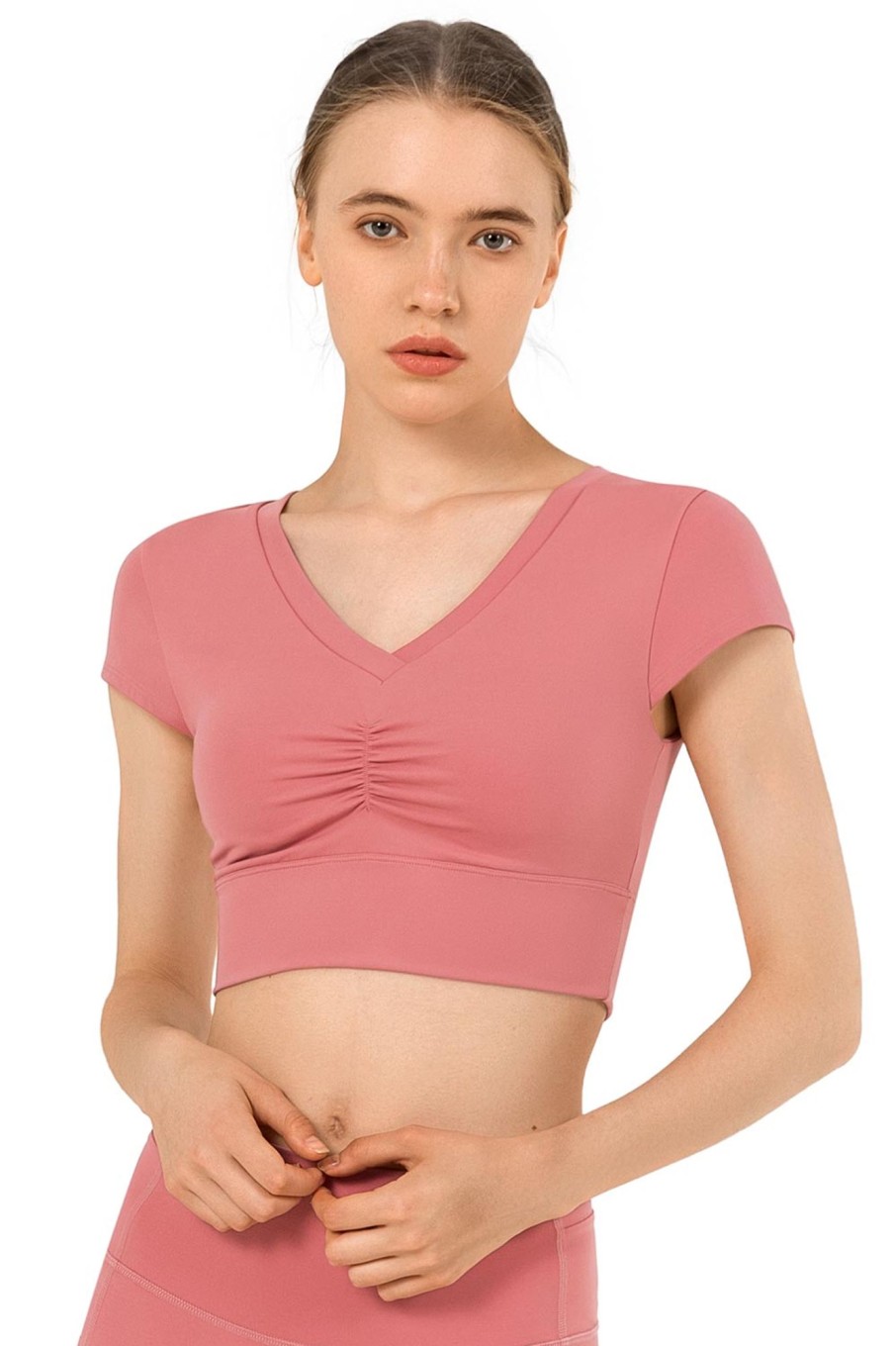 Tops Yvette | Crop Top Heaven Red