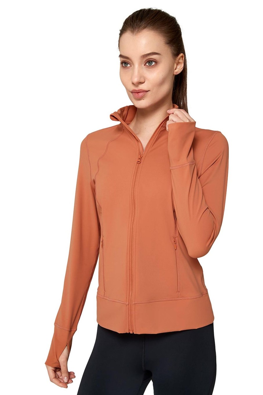 Tops Yvette | Zip Sweat Romy Red