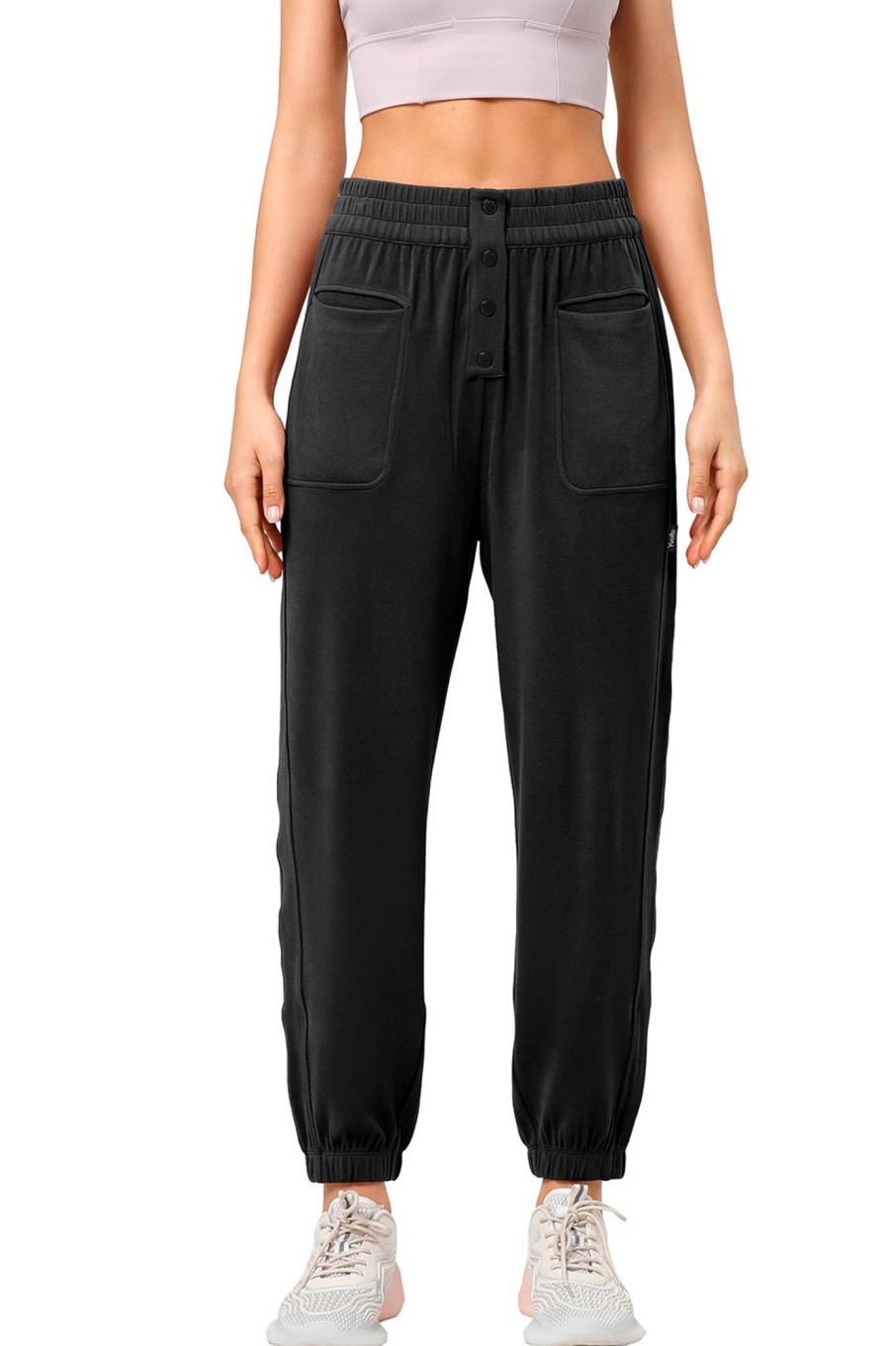 Hosen Yvette | Leisure Pants Comfy Black