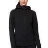 Tops Yvette | Zip Hoodie Clea Black