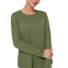 Tops Yvette | Longsleeve Merle Dark Green