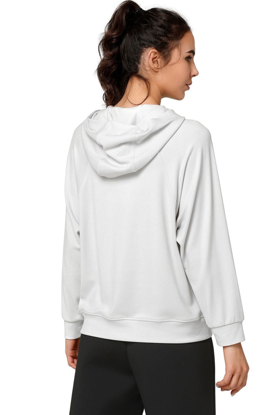 Tops Yvette | Hoodie Dreamy White