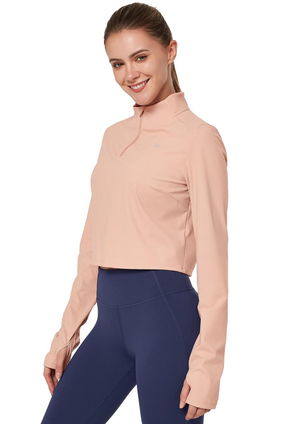 Tops Yvette | Longsleeve Tyra Rose Cloud