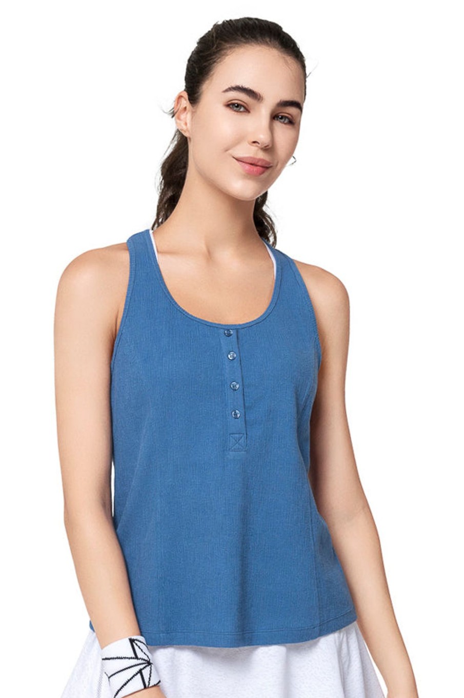 Tops Yvette | Tank Top Bella Blue