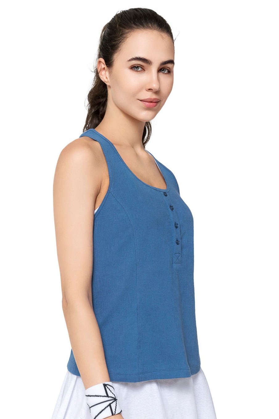 Tops Yvette | Tank Top Bella Blue