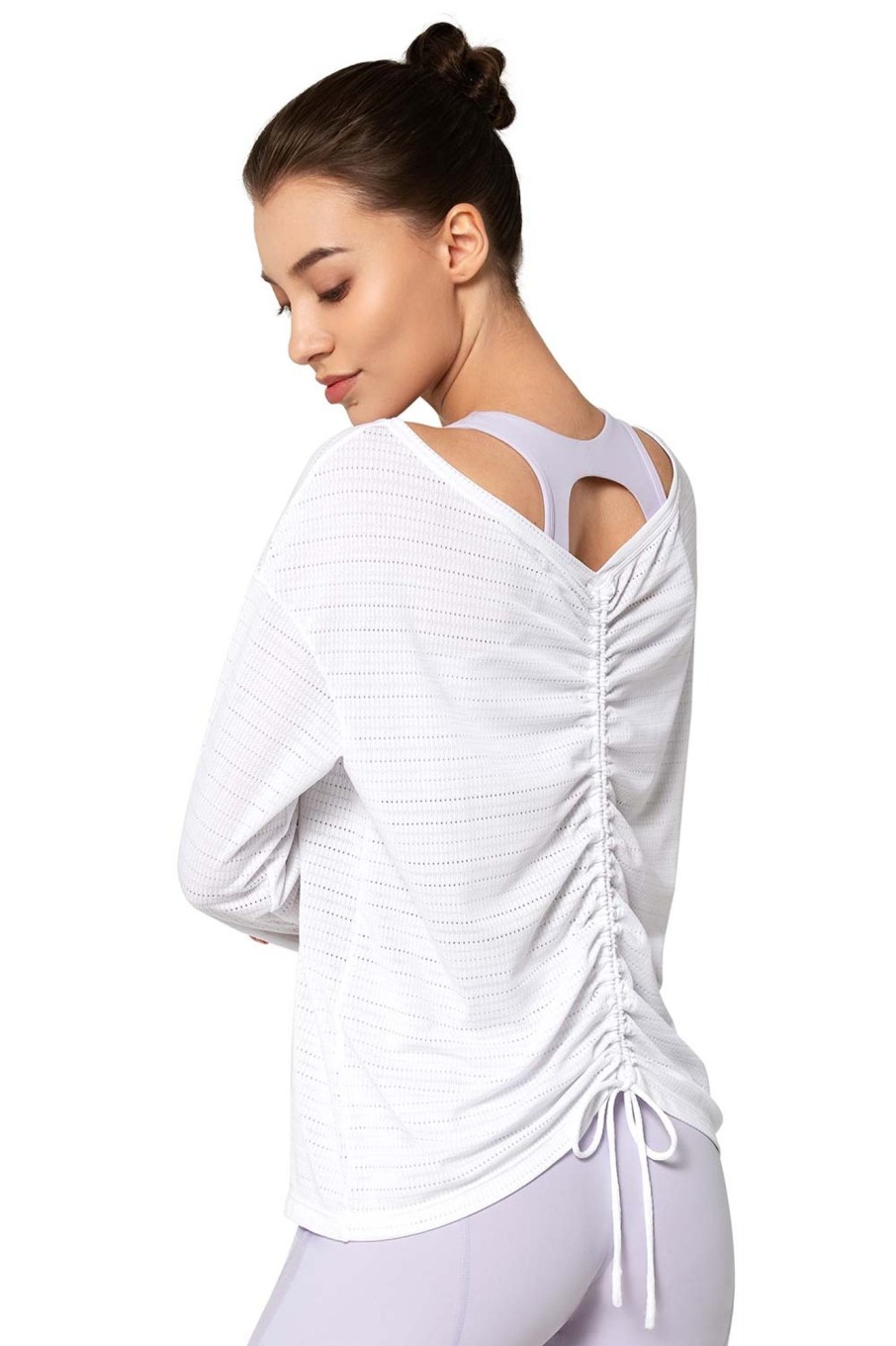 Tops Yvette | Longsleeve Pia White