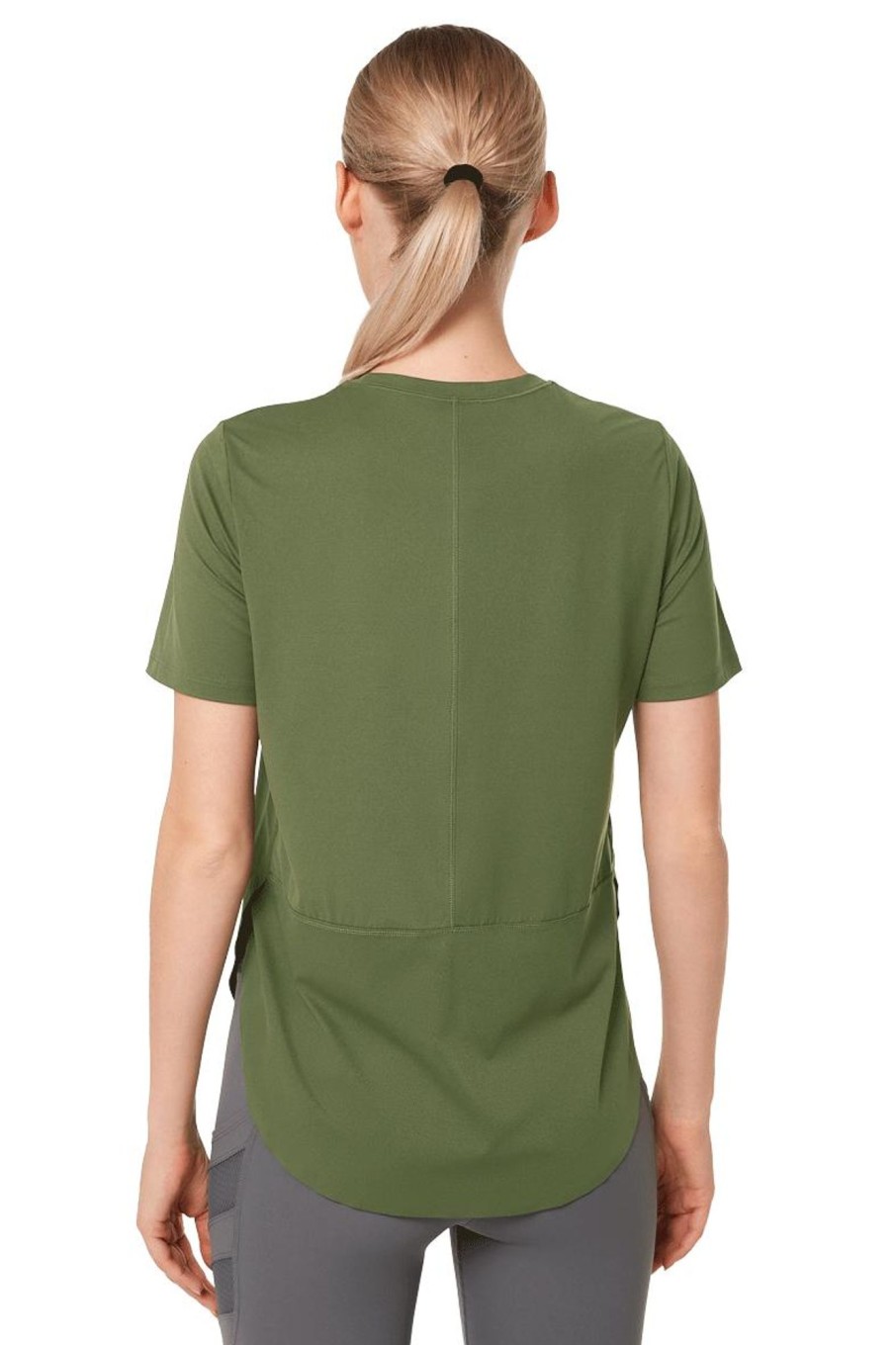 Tops Yvette | T-Shirt Samar 2 Dark Green