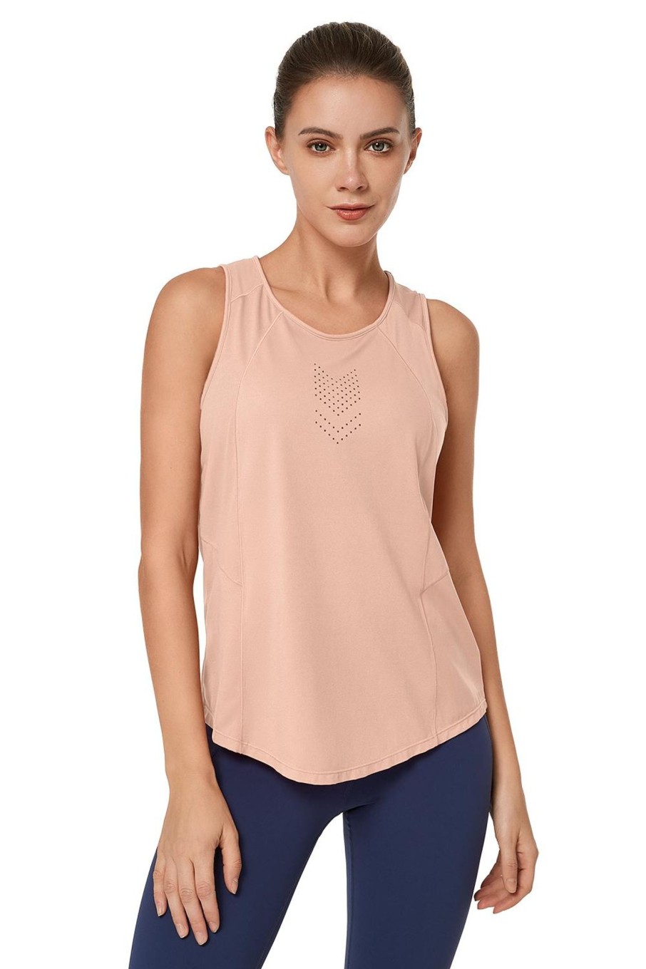 Tops Yvette | Tank Top Carrie Rose Cloud