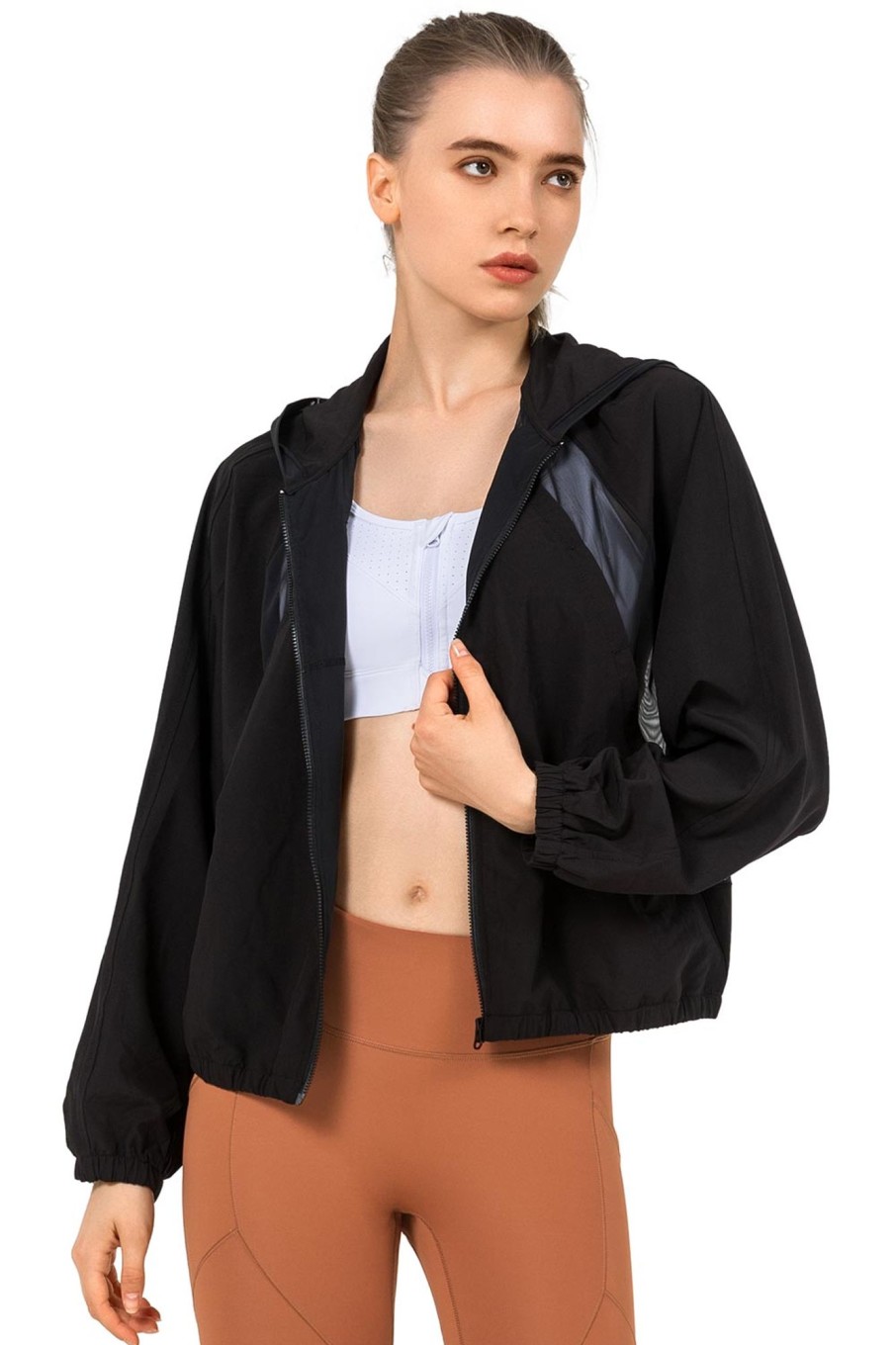 Tops Yvette | Jacke Blossom Black