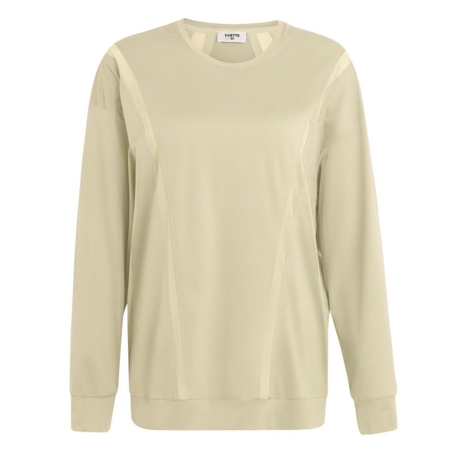 Tops Yvette | Longsleeve Fabi Khaki