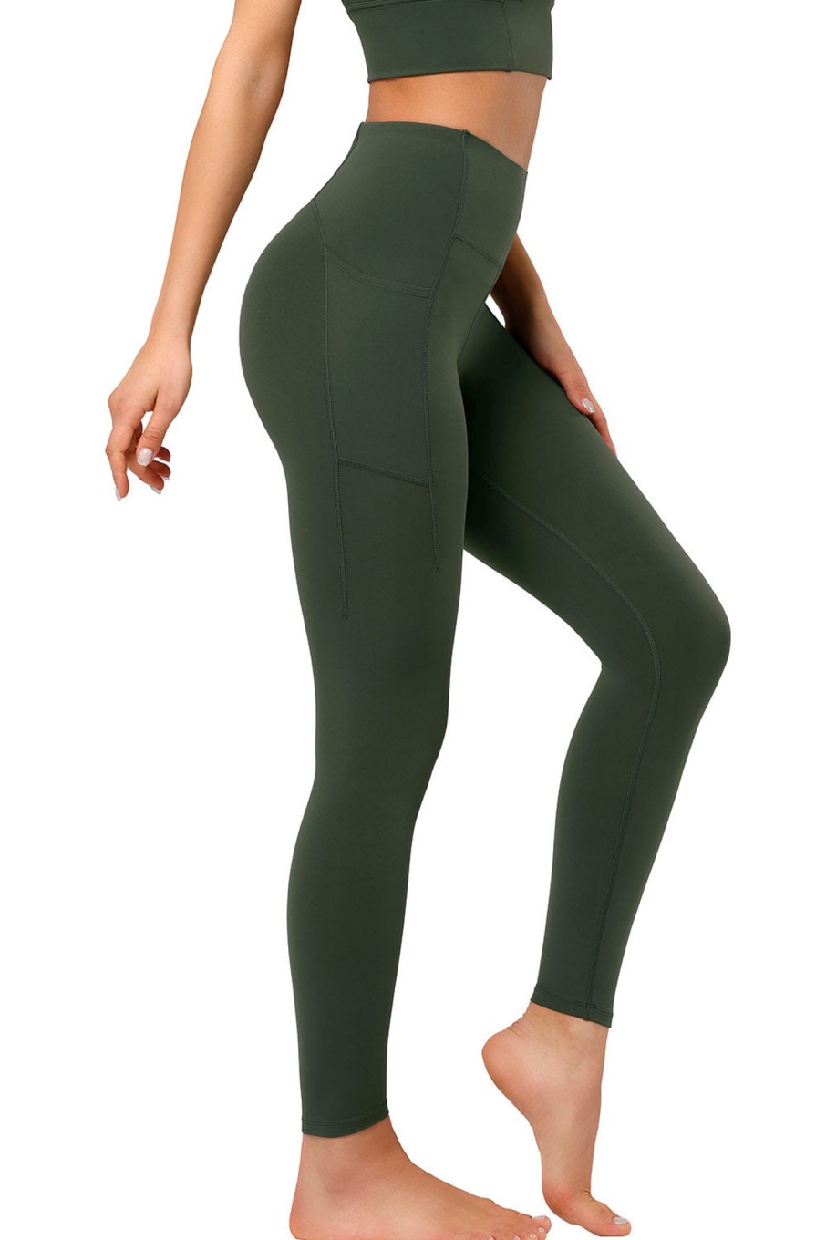 Hosen Yvette | Leggings Joey Dark Green