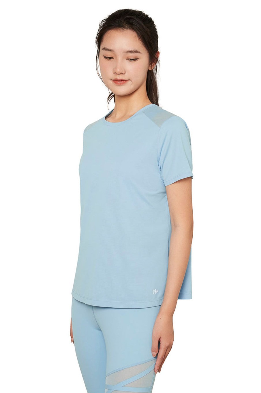 Tops Yvette | T-Shirt Cara Light Blue