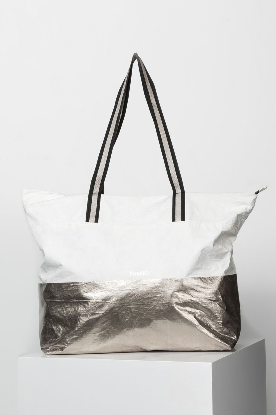 Accessoires Yvette | Shopper Earth White/Gold