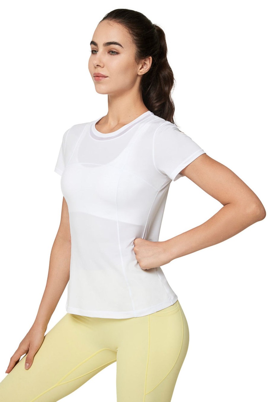 Tops Yvette | T-Shirt Power White