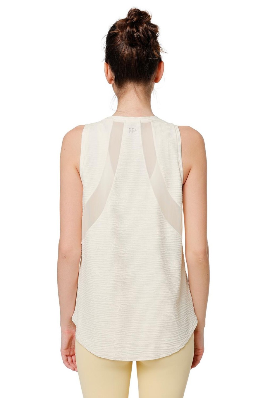 Tops Yvette | Tank Top Sun Off White