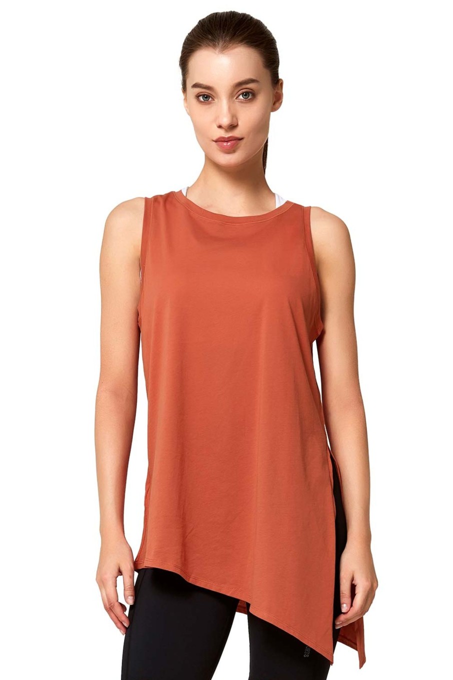 Tops Yvette | Tank Top Malia Orange