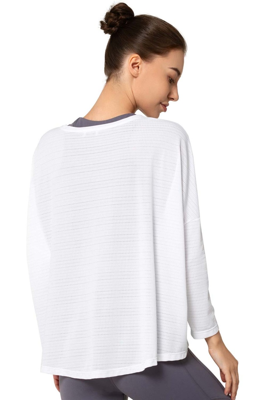 Tops Yvette | Longsleeve Lotta White