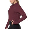 Tops Yvette | Longsleeve Tyra Wine