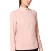 Tops Yvette | Zip Sweat Romy Pink