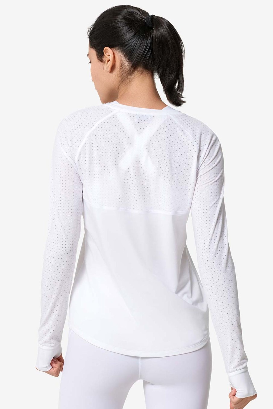 Tops Yvette | Longsleeve Katy White