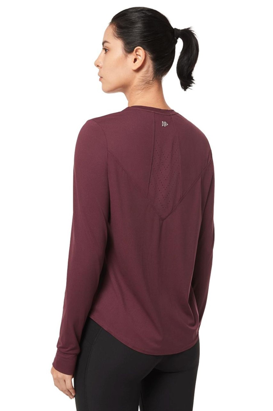 Tops Yvette | Longsleeve Inka Wine