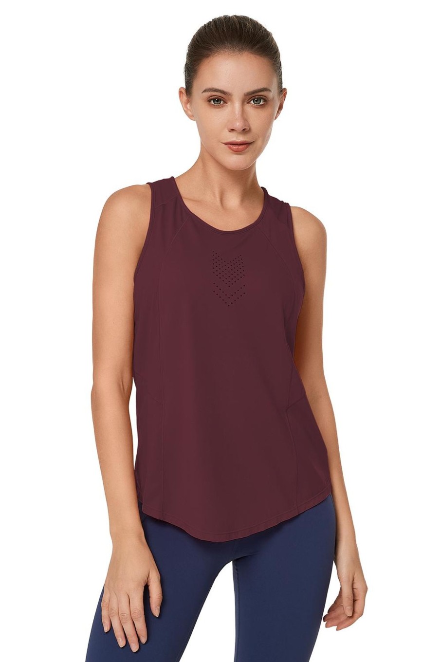 Tops Yvette | Tank Top Carrie Wine