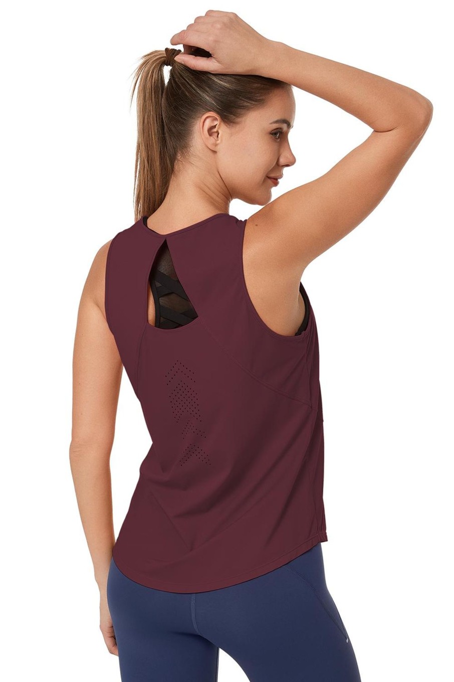 Tops Yvette | Tank Top Carrie Wine