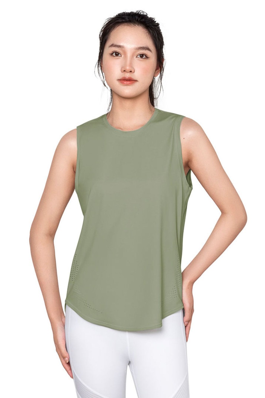 Tops Yvette | Tank Top Lucy Olive