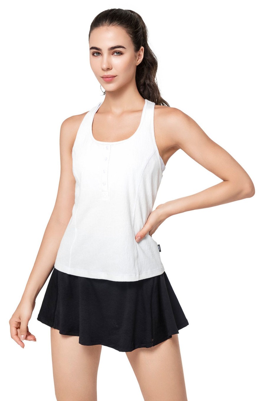 Tops Yvette | Tank Top Bella White