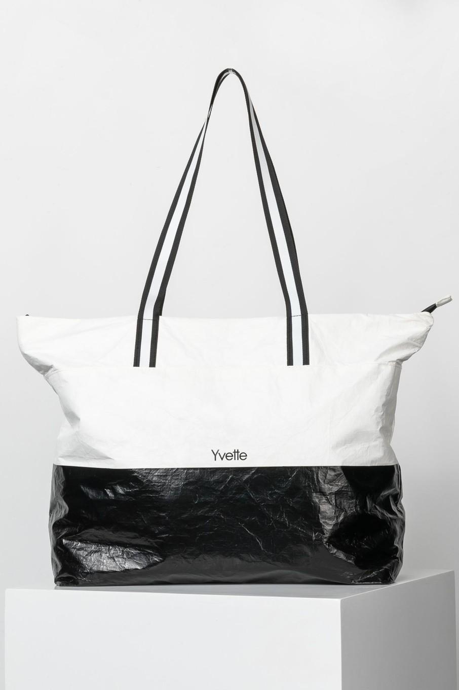 Accessoires Yvette | Shopper Earth White/Black