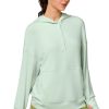 Tops Yvette | Hoodie Comfy Light Green